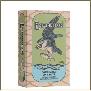 Emporium Sardiner i Olivenolie - 120 gram.